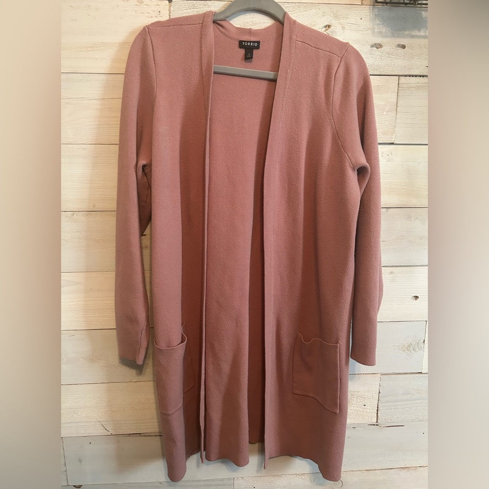 Pink Torrid Cardigan 2